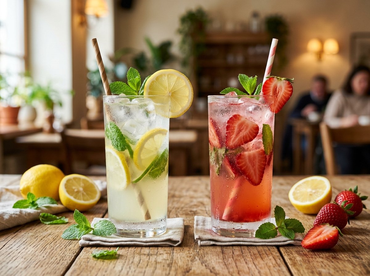 Limonada de Sabores (Clásica y Fresa)