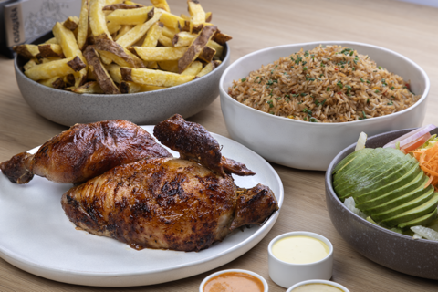 1/2 Pollo Mostrito